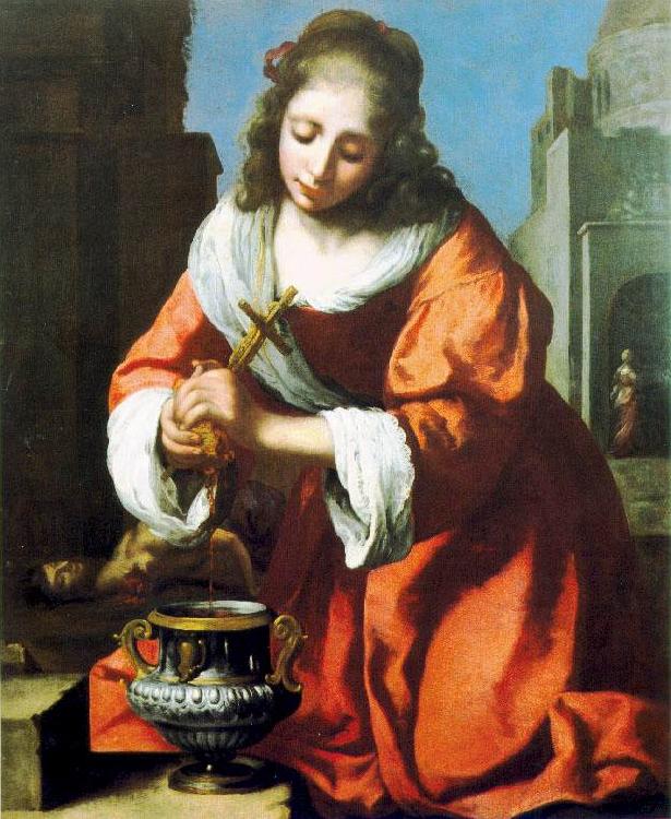 Jan Vermeer Saint Praxidis
